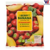 ราคา [00263131] Sainsbury's Berry Banana Smoothie Mix Strawberry & Banana 450g (50161718619)