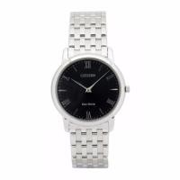 ราคา Citizen นาฬิกาผู้ชาย Eco-Drive AR1120-50F Silver Stainless-SteelEco-Drive Watch (578547286)