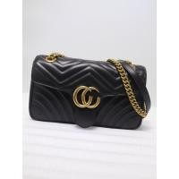 ราคา Double gmarmont Marmont Bag 22/26mini ของแท้หนัง Love Heart Chain กระเป๋าสะพาย Crossbody หนังแท้กระเป๋าสี่เหลี่ยมเล็ก (53314845736)