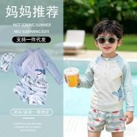 ราคา ชุดว่ายน้ําเด็กผู้ชาย Children Quick-Drying สบาย Beach Training Vacation Medium Big Boy Boy ชุดว่ายน้ําชุด 7.5 (42232274479)