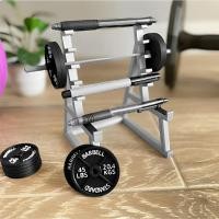 ราคา Squat Rack ที่ใส่ปากกา, ที่ใส่ปากกา Barbell ตลก, Mini Modern Desktop Barbell Rack ดินสอเครื่องประดับสําหรับ Home Office (สี: สีเทา + สีดํา) (52314914950)