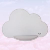 ราคา YOI WORLD แผ่นรองทานอาหารเด็ก รองเศษอาหาร ซิลิโคน รูปก้อนเมฆ สีครีม - food grade silicone ของขวัญเด็ก (22554306241)