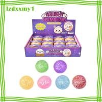 ราคา [Kiddy] 12 ชิ้น Glitter Squishy Dumpling Sensory Squishy Dumpling ของเล่น Mess Mess-Free Bead Filled Stress Ball สําหรับเด็ก (48711839473)
