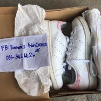 ราคา รองเท้า stan smith original สีชมพู มือ 2 พร้อมกล่อง (982484570)