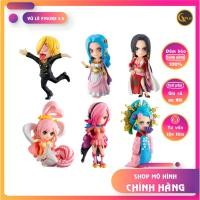 ราคา โมเดลเดสก์ท็อปขนาดเล็ก Bandai One Piece ของแท้ ฟิกเกอร์ Sanji Boa Vivi Shirahoshi Zoro Kid ลูฟี่ (54110411538)