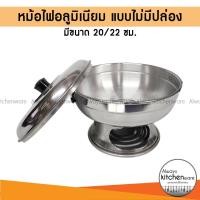 ราคา หม้อไฟ หม้อชาบู หม้อต้มยำ ต้มจืด จิ้มจุ่ม ไม่มีปล่อง พร้อมฝาปิด ตราร่ม (20581204290)