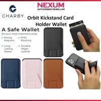 ราคา ใหม่ CHARBY Orbit Kickstand Magnetic Card Holder กระเป๋าสตางค์ขาตั้งโทรศัพท์เคสโทรศัพท์ (43332598656)