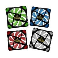 ราคา NUBWO พัดลมเคสระบายความร้อน รุ่น NFT-100 AirForce 120mm LED Fan Case เลือก 1 ชิ้น คอมพิวเตอร์ มือถือ (43753802101)
