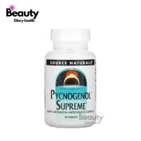 ราคา Source Naturals, Pycnogenol® Supreme™, 30 Tablets (29582844836)