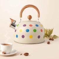 ราคา Magideal Whistling Kettle กาน้ําชากาต้มน้ํานกหวีดชากาต้มน้ําสําหรับหม้อหุงข้าวแก๊ส Camping (28331032696)