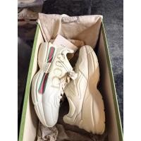 ราคา NEW GUCCI WOMEN'S RHYTON GUCCI LOGO LEATHER Size38.5 วัดซอฟ 24.5-25Cm มือ1 (22847110926)