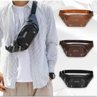 ราคา กระเป๋าคาดอก คาดเอวแฟชั่นผู้ชาย คาดอกหนังแถบธง (41660726370)