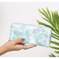 ราคา กระเป๋าสตางค์ ใบยาว ลายหินอ่อน LAUTZ WA002B2 สีฟ้า แฟชั่นเกาหลี สําหรับผู้หญิง (14481639800)