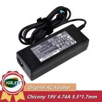 ราคา Original Chicony A10-090P3A 19V 4.74A 90W A090A029L PA-1900-34 อะแดปเตอร์ไฟ AC สําหรับ ACER ASPIRE V5-473PG V5-573G แล็ปท็อปชาร์จ (53112380706)