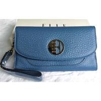 ราคา กระเป๋าสตางค์ ELLE ฟ้าน้ำทะเล 3 พับ มีหู ใหม่ แท้ (28600996858)