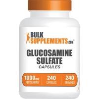 ราคา BulkSupplements.com กลูโคซามีน Sulfate แคปซูล - กลูโคซามีน อาหารเสริม, สำหรับ ข้อ ช่วยสนับสนุน - กลูโคซามีน Sulfate (52361486167)