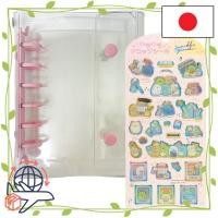 ราคา 【Direct From Japn】Clear sticker book set Pink A7 Clear binder 10 refills + 1 drop sticker Sumikkogurashi 【Sakura_Store_Japan】 (56913450618)