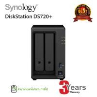 ราคา [ลด 200.- โค้ด SSPR6SA] Synology DiskStation DS720+ 2-Bay NAS - NEW! 2020 (5038838633)