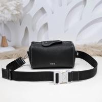 ราคา Dior Dior Counter กระเป๋าสะพายผู้ชายสไตล์ใหม่ล่าสุดเว็บไซต์อย่างเป็นทางการ Synchronization คุณภาพหนังเต็มสไตล์ D9666 Dior Lingot 22 กระเป๋าถือกระเป๋าสะพายข้างโดยใช้ Luxury Black Grain ทําหนังซิปนุ่มช่