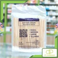 ราคา Hivan ไม้พันสำลี ปลอดเชื้อ Cotton Swabs Sterile ถุง100ก้าน (21790710352)