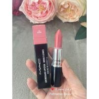 ราคา ลิปสติก​ ป้ายไทยMAC Lustreglass Lipstick สี 542 sellout ชมพูพีชสวยย (56901455826)