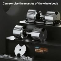 ราคา Dumbbell Custom Cheapest Gym Equipment Fitness Steel Dumbells Set Adjustable Weight Dumbbell For Bo (47353329372)