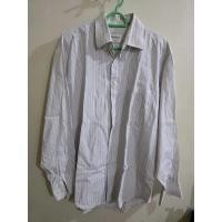 ราคา KEMEJA Preloved Van Heusen Classic Striped Office Shirt Fit 15.5 (45463725467)