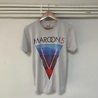 ราคา เสื้อมือสอง MAROON5 เสื้อทัวร์ 2015 อัลบั้ม ไฟฟ์ V (24077039753)