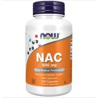 ราคา NAC / N-Acetyl Cysteine 600 MG (Capsules) by NOW Foods (49457522925)