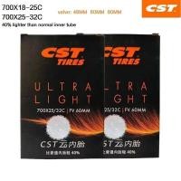 ราคา CST ultralight ยางใน,700c แผนที่จักรยานยางหลอด,700x18-25c/700x25-32c ,วาล์ว Presta ,Valve ยาว 48 มม.60 มม.80 มม. (27236111690)