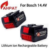 ราคา แบตเตอรี่ชาร์จใหม่ 2024 6.0Ah สำหรับเครื่องมือไฟฟ้า Bosch 14.4V BAT614G แบตเตอรี่ทดแทน 6000mah 18650 (49101226729)