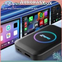 ราคา Wired To Wireless Carplay & Android Auto AI Box Plug & Play 2.4G+5G WiFi (32G) (49707474119)