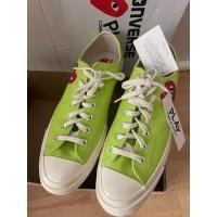 ราคา Converse x PLAY COMME des GARCONS สีเขียว ของใหม่แค่ลองใส่ size 29.5 (23644058265)