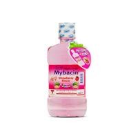 ราคา Mybacin Junior กลิ่นสตรอเบอร์รี่ ขวด 250 ml (45360974936)