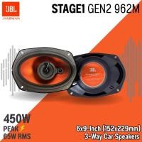 ราคา JBL รุ่น STAGE1 962M ลำโพงแกนร่วม 6X9 เป็นลำโพง3ทาง 4โอห์ม ของแท้ จากบริษัทมหาจักร (43157842658)