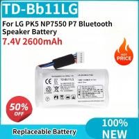 ราคา คุณภาพสูงใหม่ TD-Bb11LG 7.4V 2600mAh แบตเตอรี่สําหรับ LG PK5 NP7550 P7 ลําโพงบลูทูธแบตเตอรี่ (56713107144)