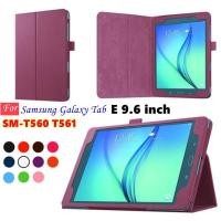 ราคา สําหรับ Samsung Galaxy Tab E 9.6 นิ้ว T560 T561 SM-T560 SM-T561 TabE แท็บเล็ต Bracket Flip พับขาตั้งฝาครอบหนัง (50056167672)