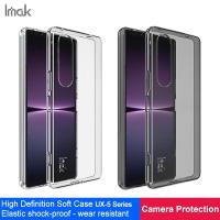 ราคา Imak Casing สําหรับ Sony Xperia 1 V Transparent Soft TPU Back Case Xperia1 5 เคสซิลิโคนใสกันกระแทก (49614731540)