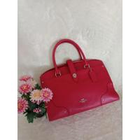 ราคา COACH MERCER SATCHEL 34(COACH F37167)SV/True RedCoach งานชอป ทรงสวยใบใหญ่ หนังดี มีหมุดที่ฐาน (4038532430)