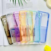 ราคา เคสใสใสสําหรับ OPPO ค้นหา N3 Flip FindN3 Flip Slim Soft TPU สําหรับ OPPO ค้นหา N2 Flip FindN2 ฝาครอบกันกระแทก (53913935571)