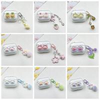 ราคา การ์ตูนน่ารักพวงกุญแจสําหรับ Galaxy Buds Core/2PRO/Live/pro/FE เคสซิลิโคนหูฟังสําหรับ samsung Galaxy Buds2 (46758878478)