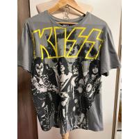 ราคา เสื้อยืดวง Kiss มือสองงานป้าย สินค้าลิขสิทธิ์แท้จ้า (24213499598)