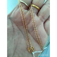 ราคา สร้อยคอทองแท้9kลายโซ่ตันวิ้ง (20721671476)