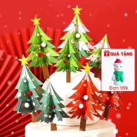 ราคา (Combo of 5) ชุดตกแต่งเค้ก MERRY CHRISTMAS NOEL CHRISTMAS DECORTATION (52461004152)