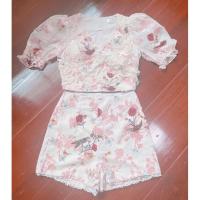 ราคา ชุดเซ็ท เสื้อ+กางเกงขาสั้น งานป้าย Peony (18708584337)