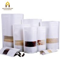 ราคา [SUPER CHEAP] ถุงซิปกระดาษคราฟท์สีขาว 1 กก. ถุงซิปกระดาษขนาดเต็มสําหรับบรรจุภัณฑ์อาหาร_ภูง Anh (50861653165)