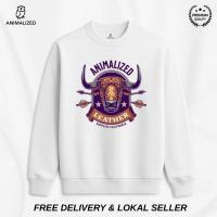 ราคา เสื้อกันหนาว Animalized Crewneck Bison Leather Supples California (46561907526)