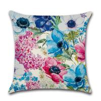 ราคา ปลอกหมอนอิงลายธรรมชาติ (ขนาด45*45cm) Cushion Cover หมอนโซฟา sofa pillow หมอนอิงพิงหลัง back cushions (17366060326)