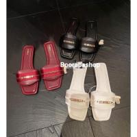 ราคา CC DOUBLE O รองเท้าแตะผู้หญิง แบรนด์แท้ พร้อมถุง Shop (11234787426)