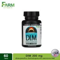 ราคา Source Naturals, DIM (Diindolylmethane), 200 mg, 60 Tablets (15987131433)